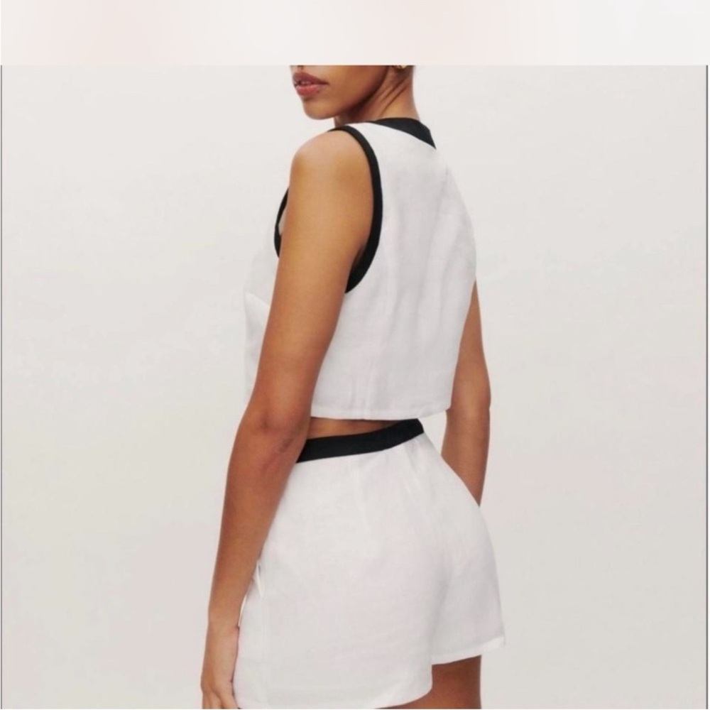 Reformation Roxy Linen Two-Piece set - Picture 2 of 8